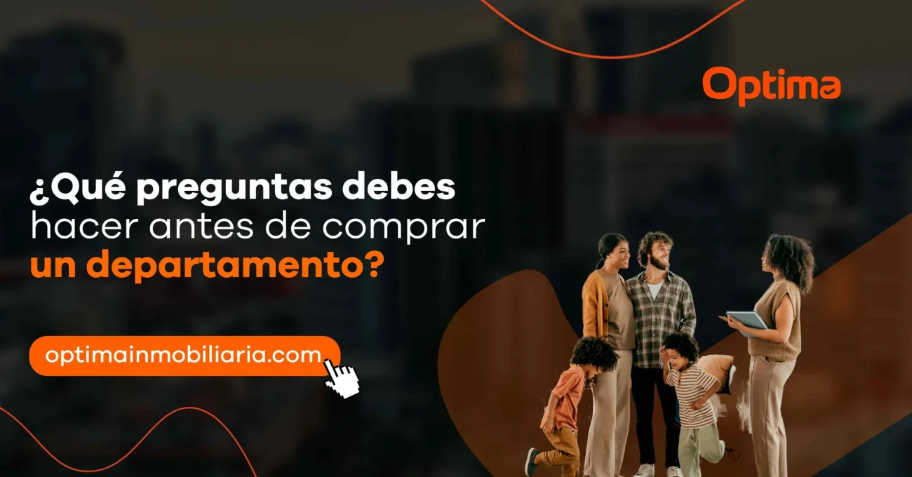 ¿Qué preguntas debes hacer antes de comprar un departamento?